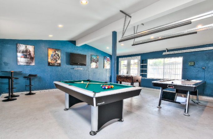 game room anaheim vacation rental